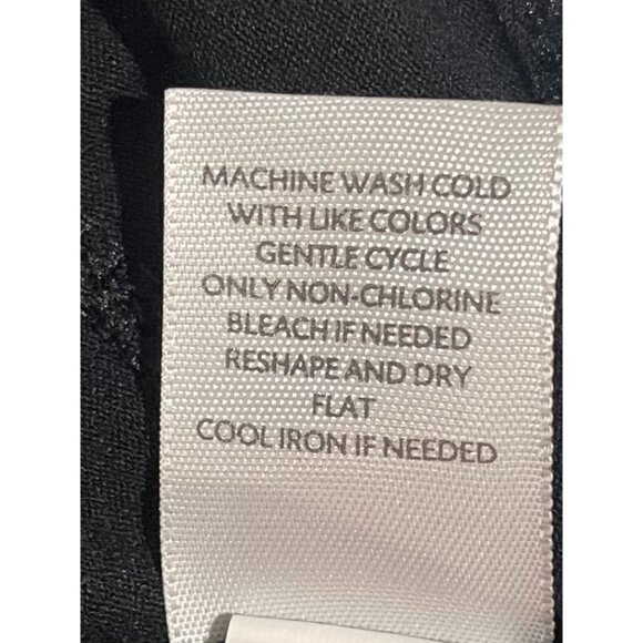 J. Jill Wearever Collection Womens Black & White Stretch Top Size L - Picture 15 of 15